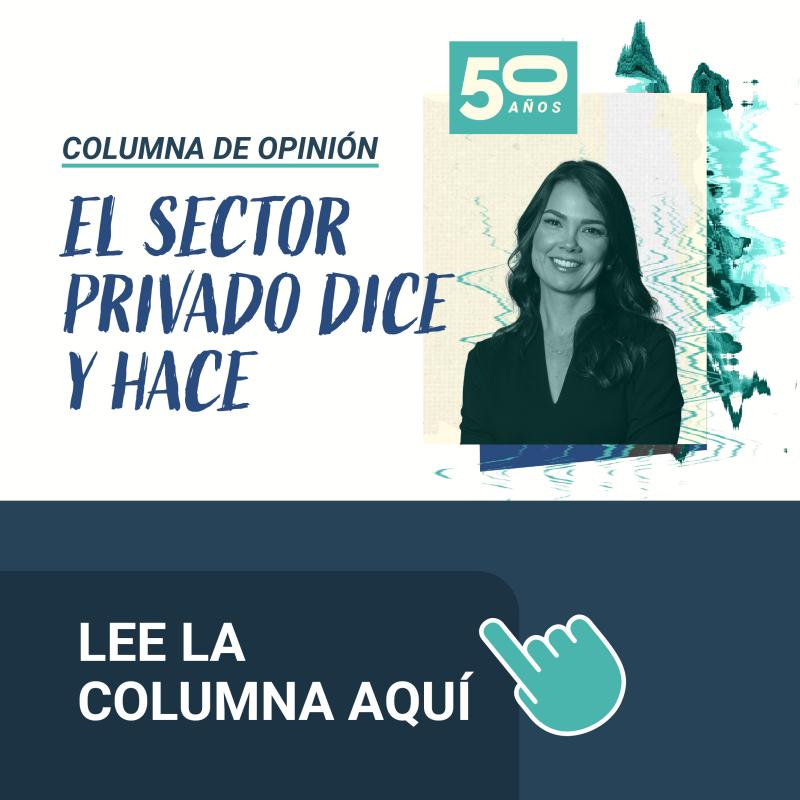 El sector privado dice y hace - banner home